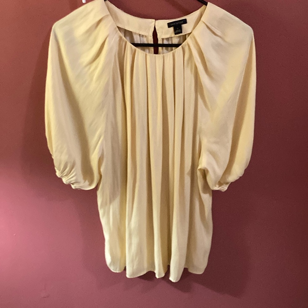 Ann Taylor yellow large